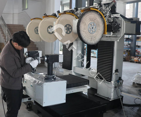 RTAF-AP04AZ- CNC metaalpoetsmachine, Zamak badkamer wandmixer poetsmachine, Robotic Poetsmachine