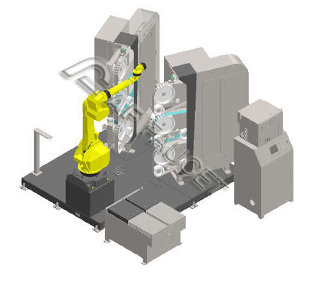 RTAF-AG0206- 50 kg robot slijpmachine voor grote grootte messing kraan