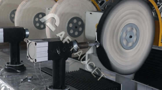 RTAF-AP04AZ-Zink-Alloy Sanitairware Poetsmachine, 4-spindels mop wielen poetsmachine, CNC poetsmachine