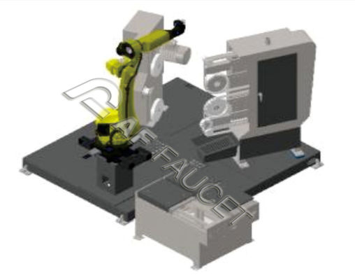 70dB Robotslijper Automatische borstelmachineHybride borstel- en borstelapparatuur