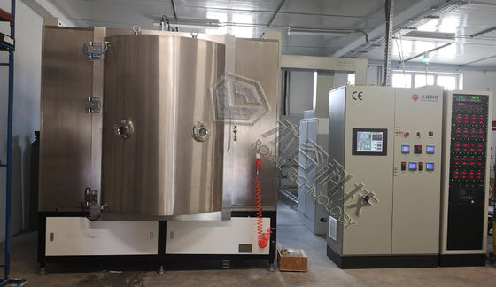 RTAC1800-Metalen zachte slang PVD-coating, PVD-vacuümboogplaatingsmachine voor sanitaire artikelen/kraan gouden coating