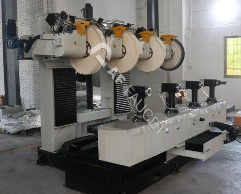 Automatische poetsmachine voor deurgrepen, sloten en knoppen Automatisch poetsysteem voor zinklegeringen, messingmetalen